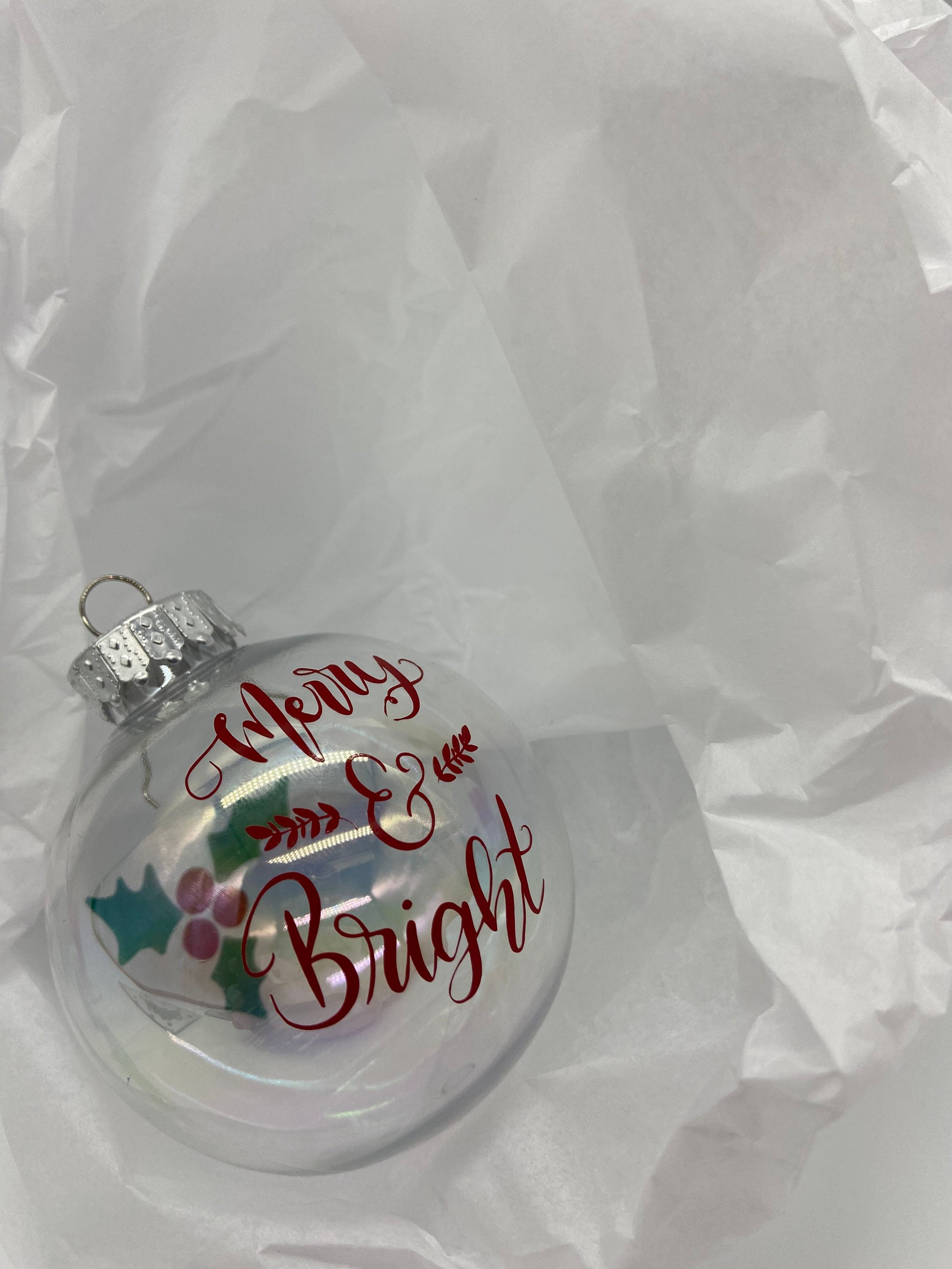Personalized Christmas Ornaments Etsy UK