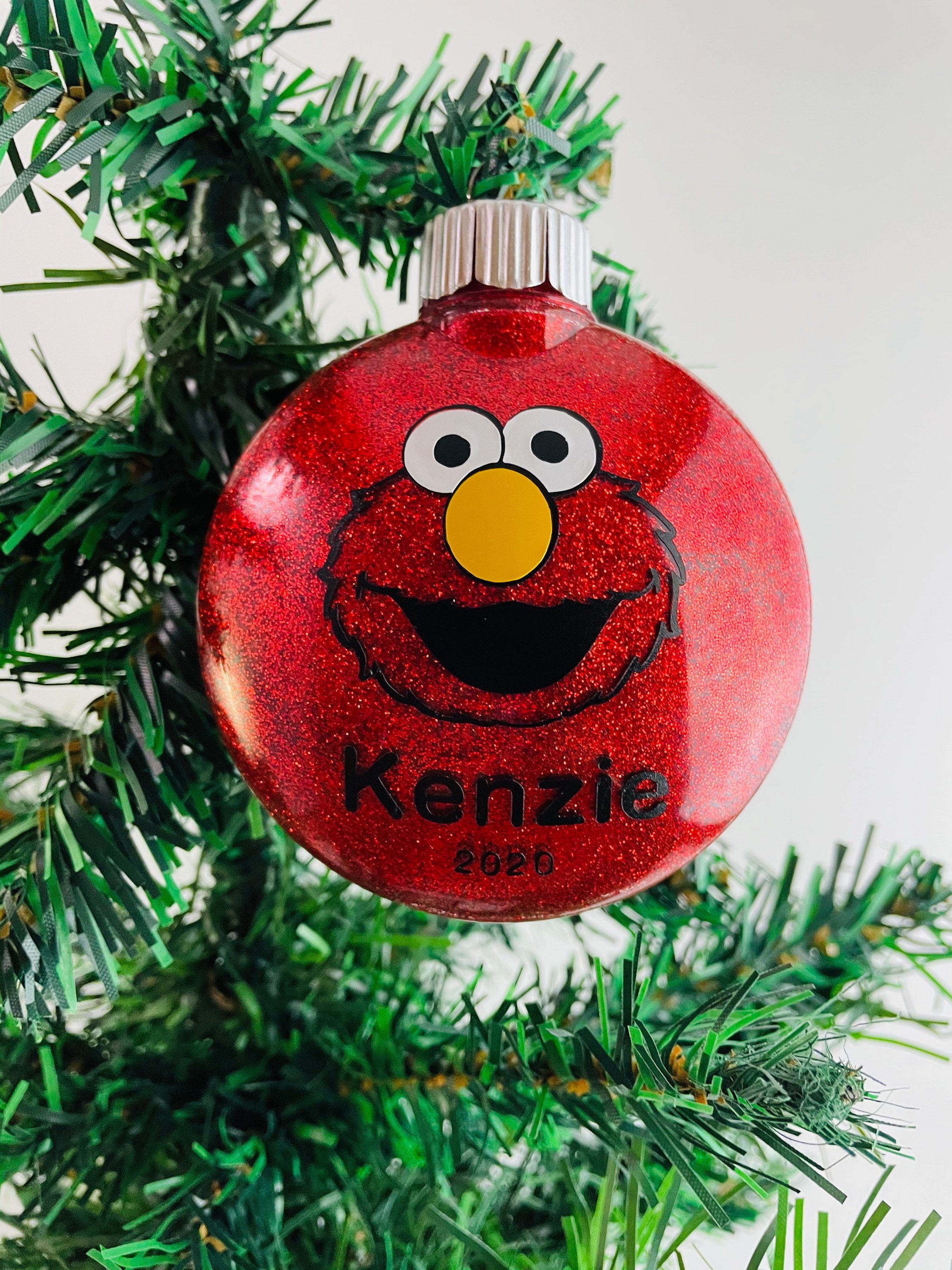 Elmo Ornament Personalized Elmo Ornament Sesame Street Etsy