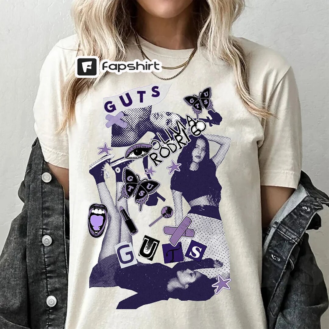 Olivia Rodrigo Guts Tour 2025 Shirt Vintage Olivia Rodrigo Etsy Australia