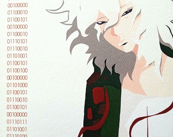 Nagito Komaeda | Super danganronpa 2 Art Print