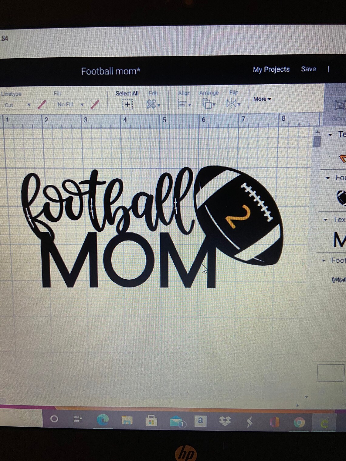 Football Mom Iron on Decal Can Be More Personalized Etsy