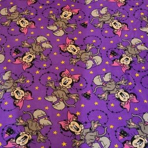 Minnie Mouse Halloween Fleece Throw Blanket bild 1