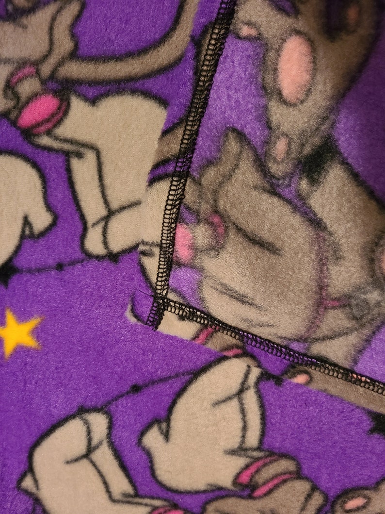 Minnie Mouse Halloween Fleece Throw Blanket bild 4