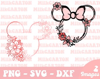 Download Disney Floral Svg Etsy