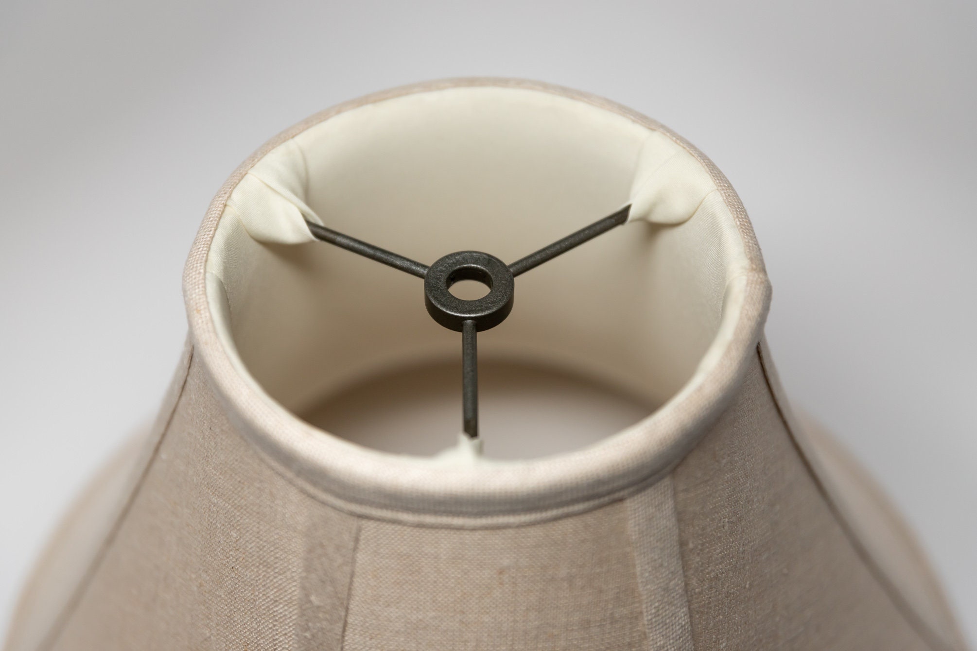 Sewn Linen Lamp Shade Handmade Taylor Linen Lamp Shade Etsy