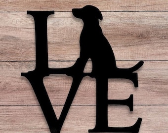 Dog Metal Sign, Dog sign, Pet Wall Decor, Dog Lover, Dog Wall Decor, Pet Owner Gift, Dog Mom, Metal Sign, Dog Mom Gift, Housewarming Gift