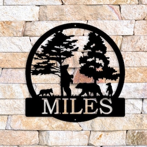 Personalized Metal Bear Sign, Cabin Sign, Custom Bear Sign, Wilderness Sign, Mountain Home Decor, Family Sign, Housewarming Gift,