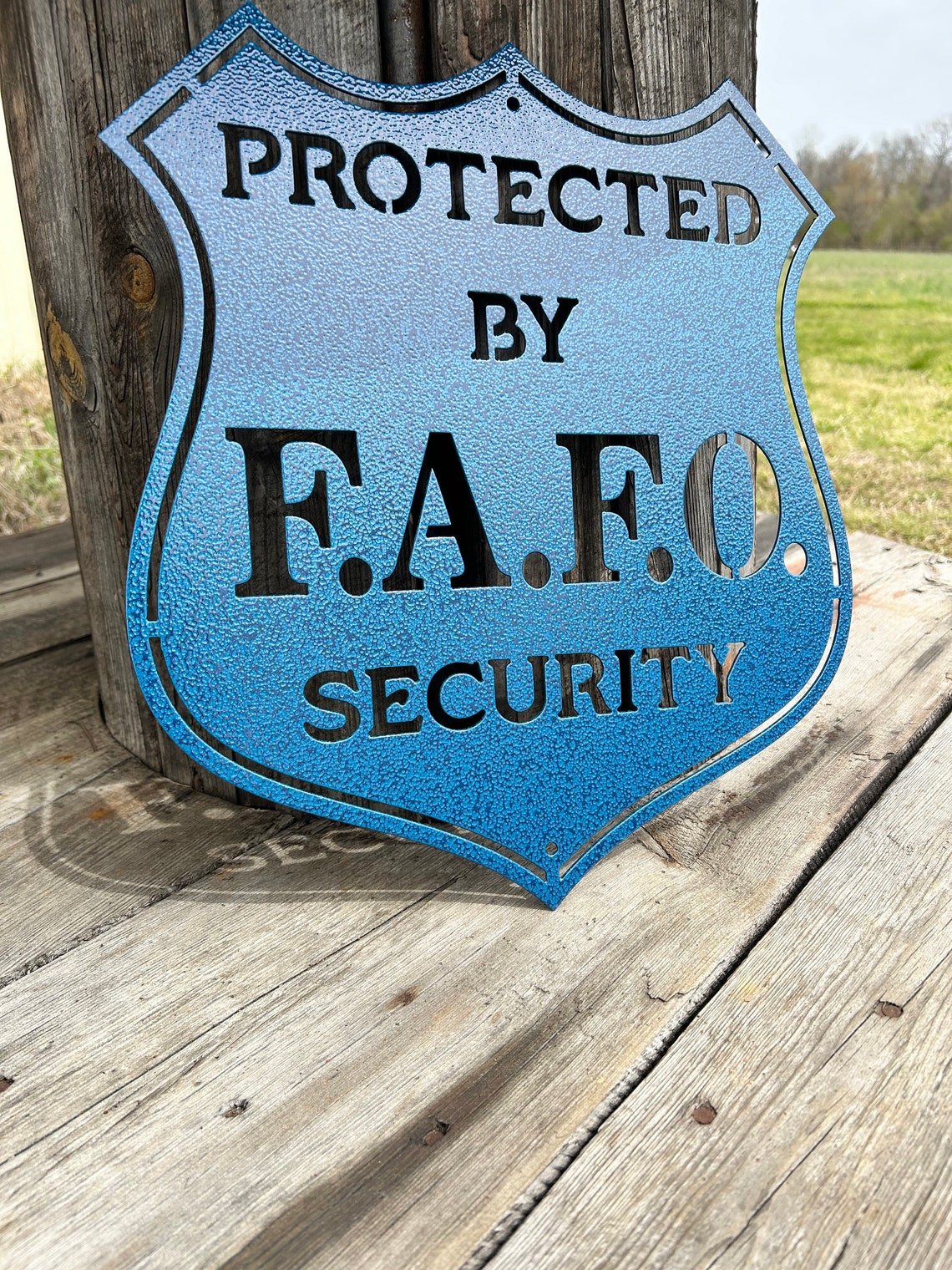 FAFO Sign, Metal Home Security Sign, Security Sign, Metal Signs for ...