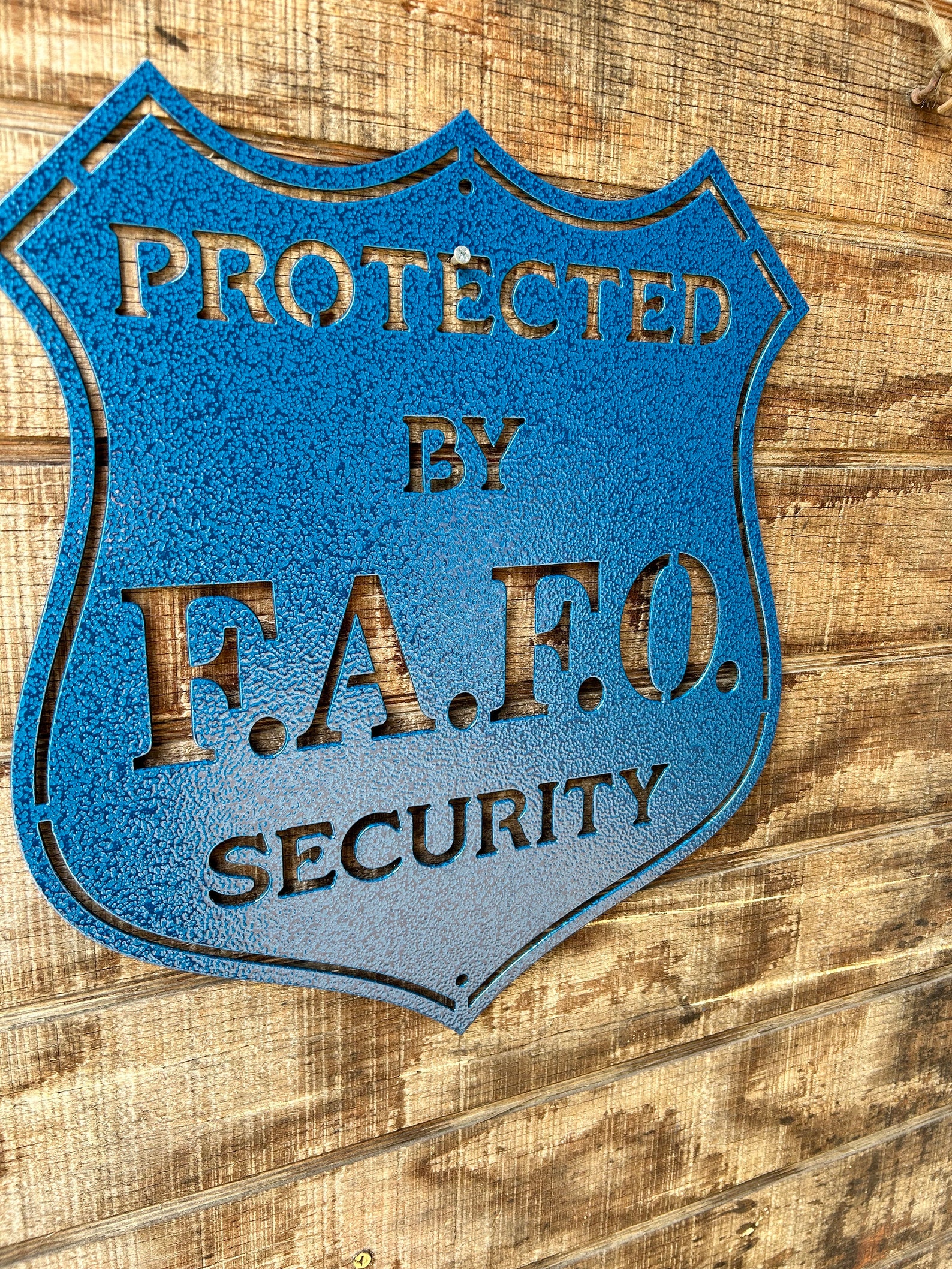 FAFO Sign, Metal Home Security Sign, Security Sign, Metal Signs for ...