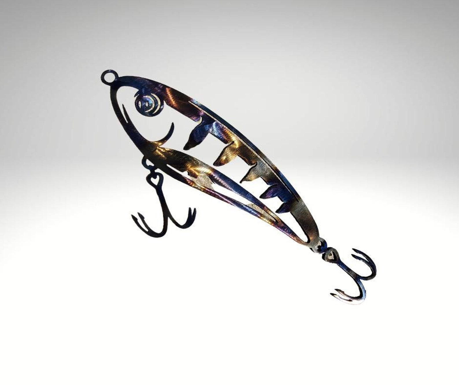 Fishing Lure Wall Decor Fishing Lure Sign Fishing Decor Etsy