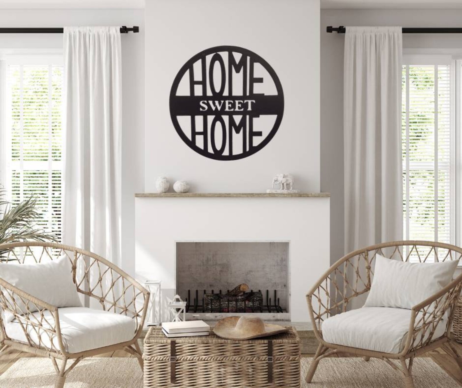 Home Sweet Home Metal Wall Decor Home Sweet Home Sign Decor Etsy