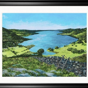 Lake Windermere - Print (Original also for sale)