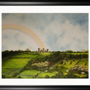 Riber Castle, Matlock - Print (Original also for sale, see listing)