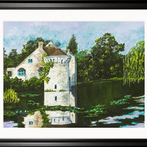 Scotney Castle - Print (Original also for sale, see listing)