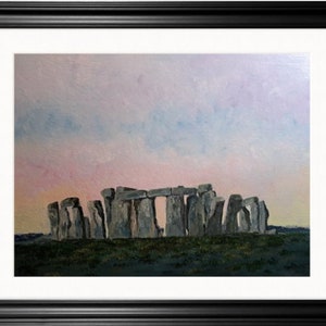Stonehenge - Print (Original also for sale, see listing)