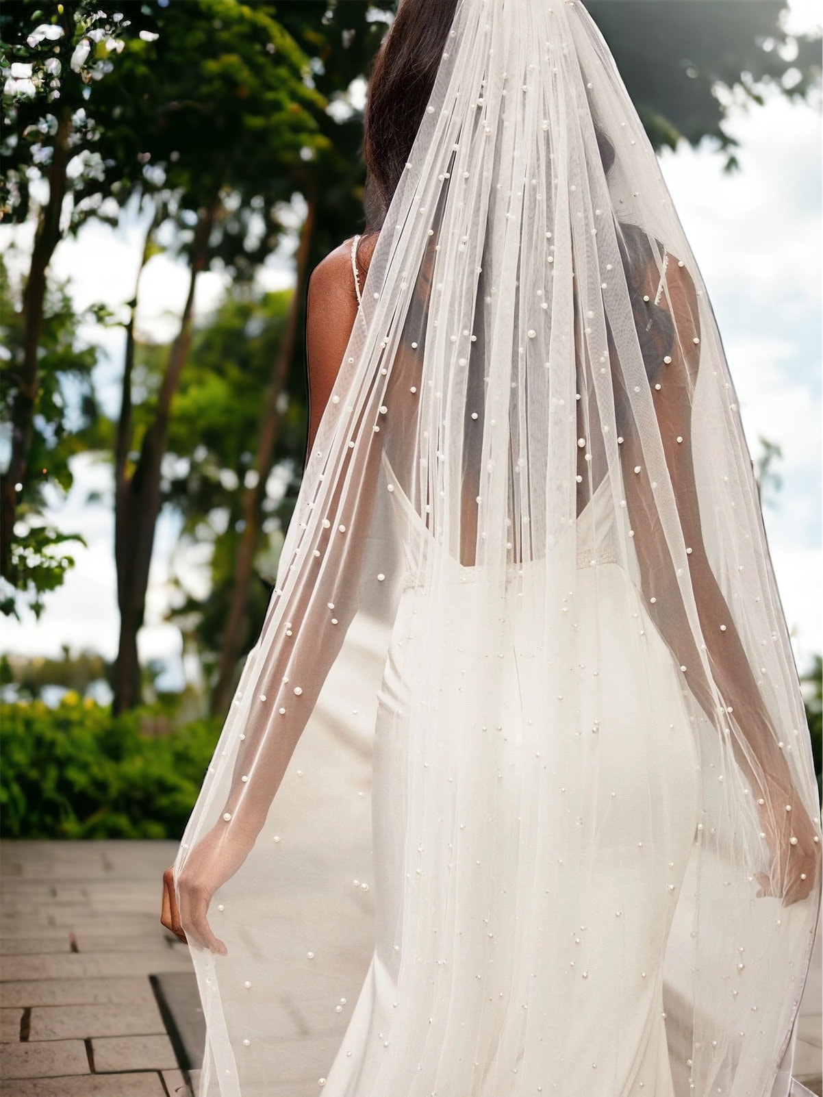 Lace Veil  Wedding Dresses, Veils, and Capes - Grace + Ivory