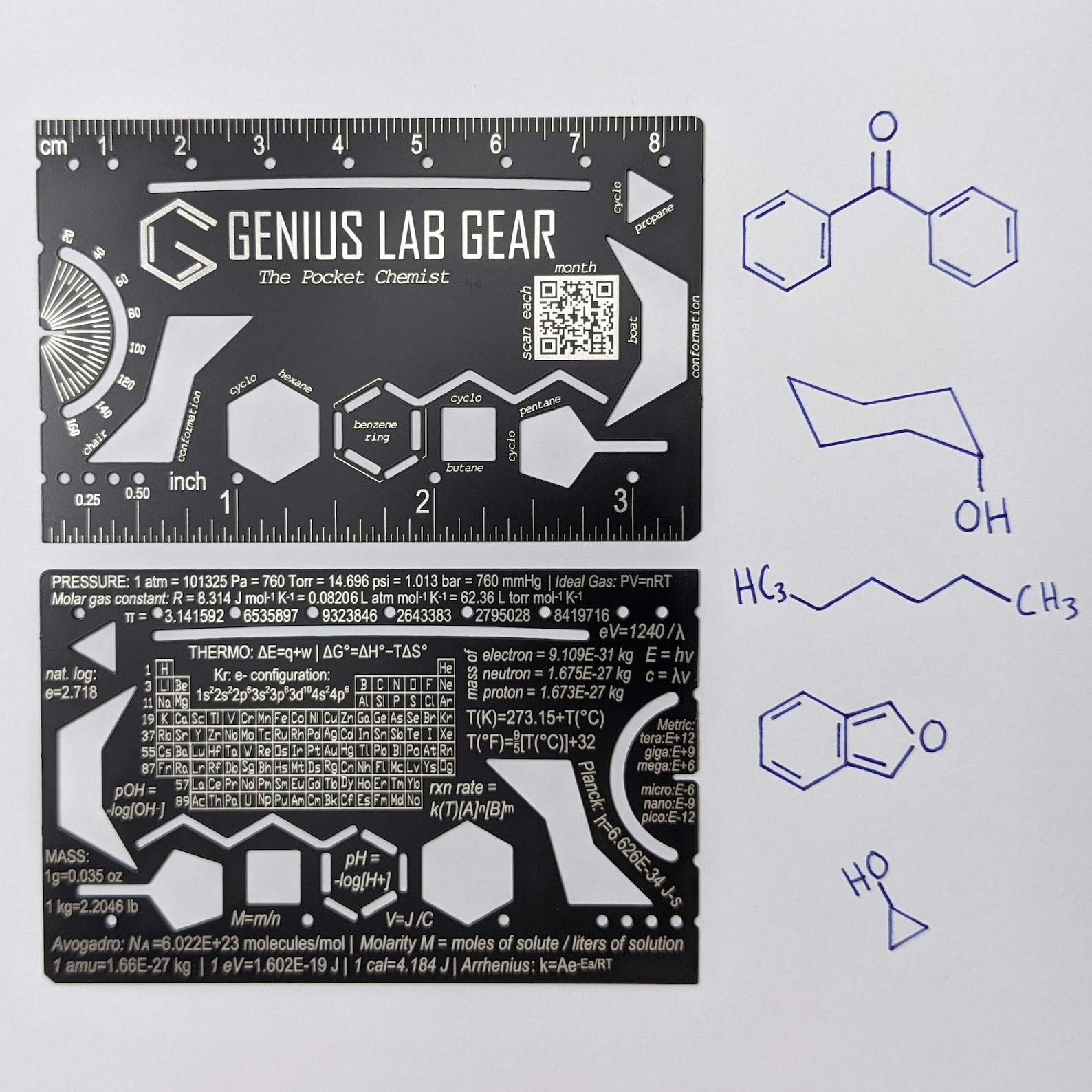 Organic Chemistry Stencil Molecule Drawing Template the - Etsy Australia
