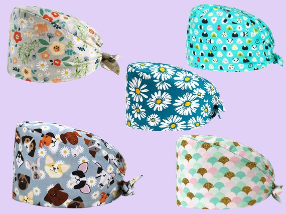 Scrub Hats for Nurses Doctors and 