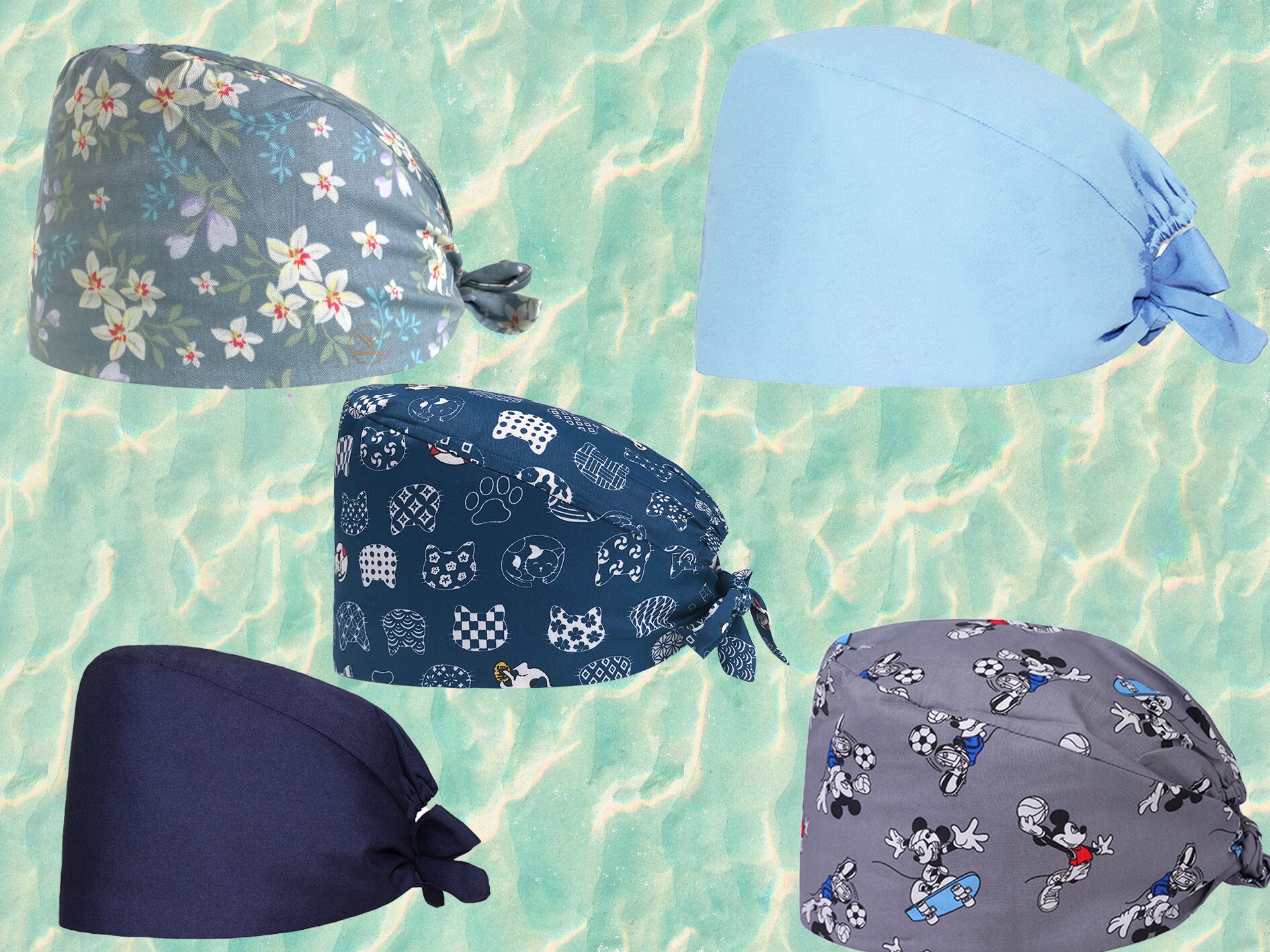 Scrub Hats for Nurses Doctors and 