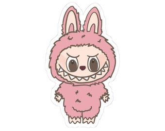 Lychee Berry Labubu Monster Kiss-Cut Stickers