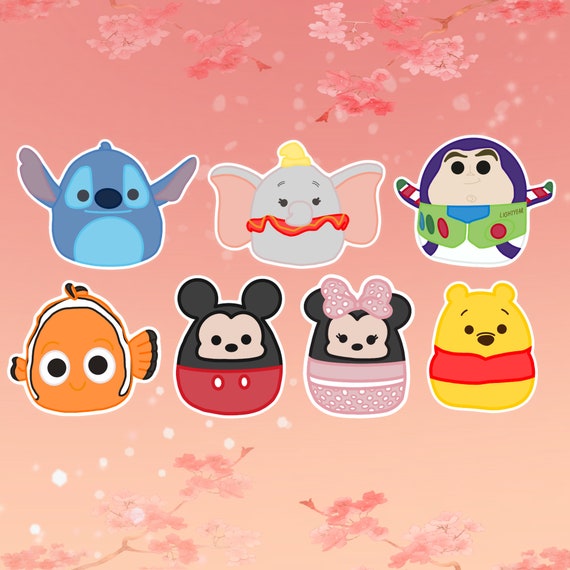 Série Disney Squishmallows Etsy France Série Disney Squishmallows Etsy France