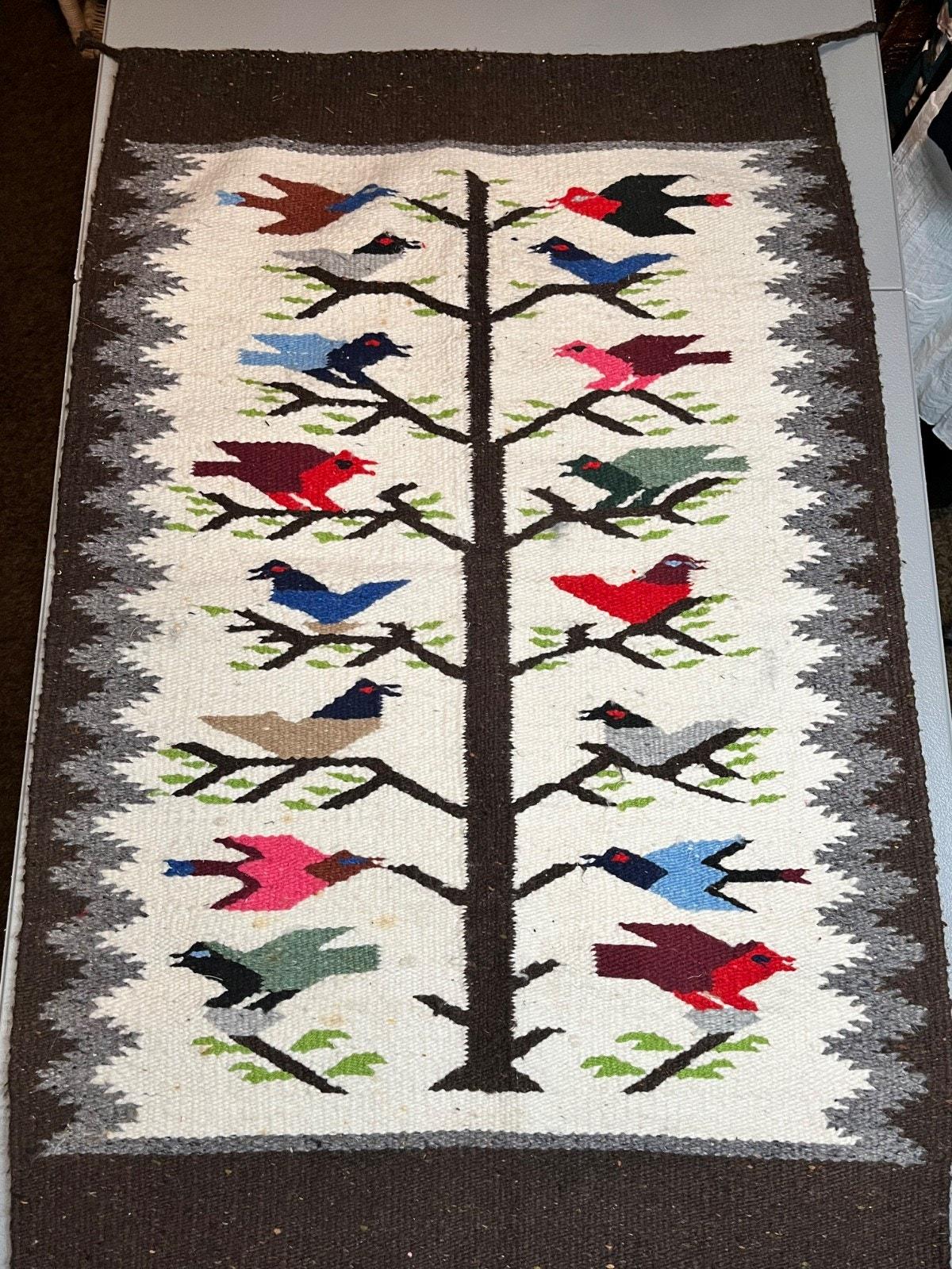 Pictorial Navajo Rug - Etsy