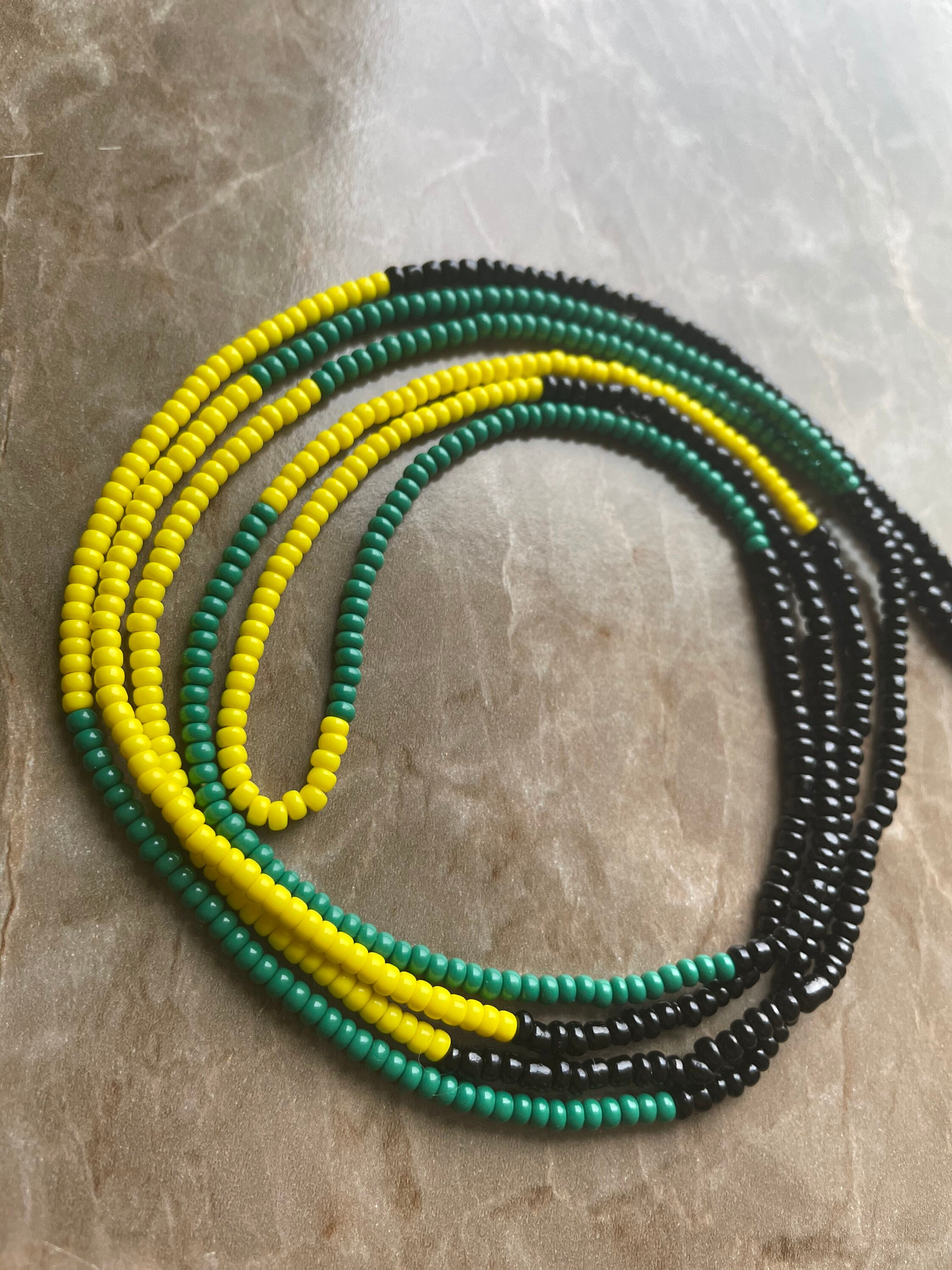Jamaica Styled Waist Bead Etsy