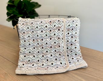 CROCHET PATTERN | Biloxi Baby Blanket | Crochet Blanket Pattern, Crochet Baby Blanket, Modern Crochet