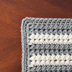 CROCHET PATTERN | Sasha's Stripes Crochet Baby Blanket | Crochet Blanket Pattern, Crochet Baby Blanket, Modern Crochet image 6