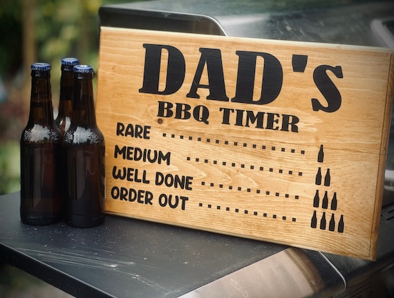 BBQ Timer Funny Barbecue Grill Gift BBQ Grill Beer Gifts - Bbq