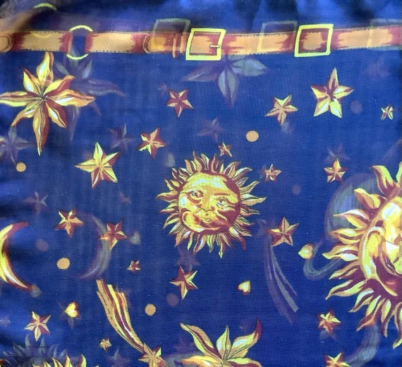 Long, rectangular, blue tones,and solar system pa… - image 5