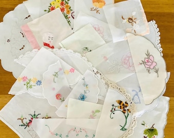 Doily pieces/snippets inspirational pack, for craft projects.