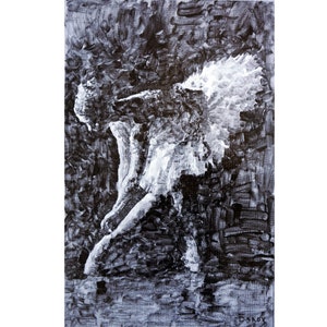 Ballerina Gemälde Original Kunstwerk Öl auf Leinwand Ballett Tänzerin Gemälde von ArtBolot.