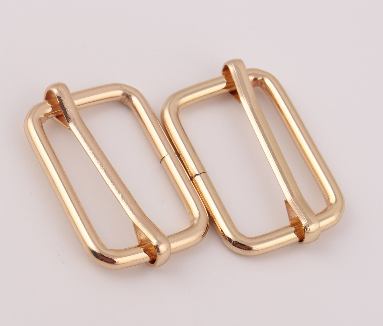 1.2532mm Light Gold Center Slide Buckle Slider Buckle Etsy