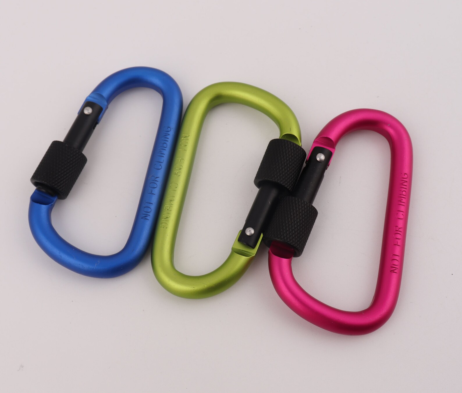 80mm43mm Rose Red Carabiner Clip Keychain Clasp Carabiner Etsy