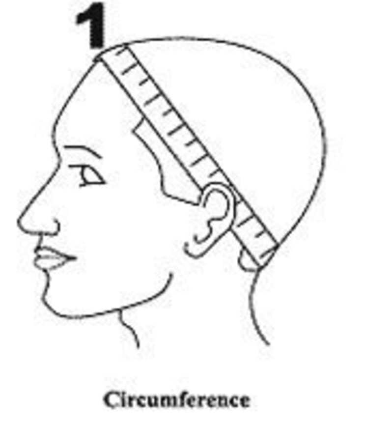 Measuring head. Head circumference. measure the head circumference. как регулировать парик по размеру. как сделать из бумаги голову для париков.