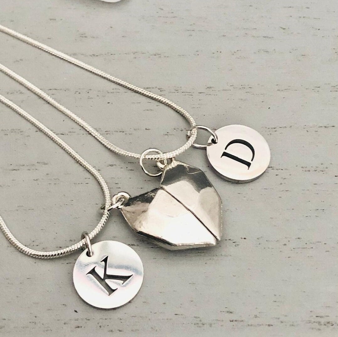 Boyfriend Girlfriend Necklace - Etsy UK