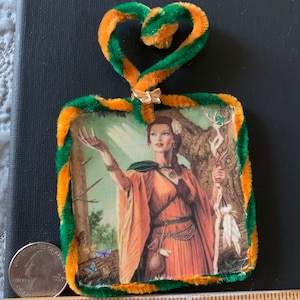 Goddess Demeter ornament