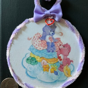 Care bear love a lot and share bear wall hanging decoration.