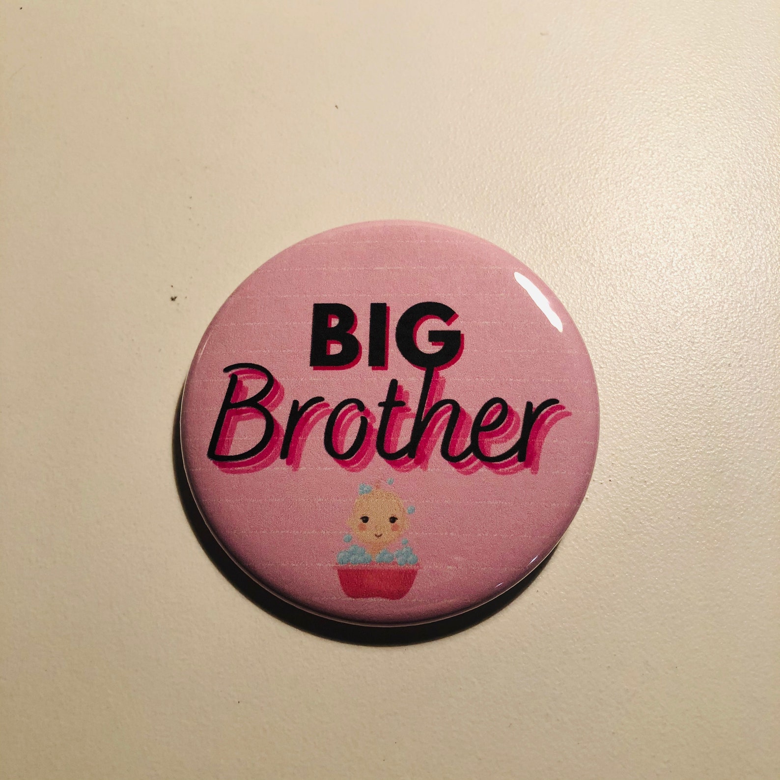 Big Brother Button Pins Etsy