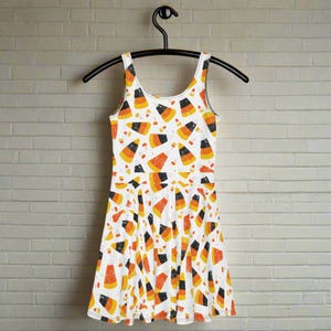 Candy Corn | Spandex-Blend Skater Dress