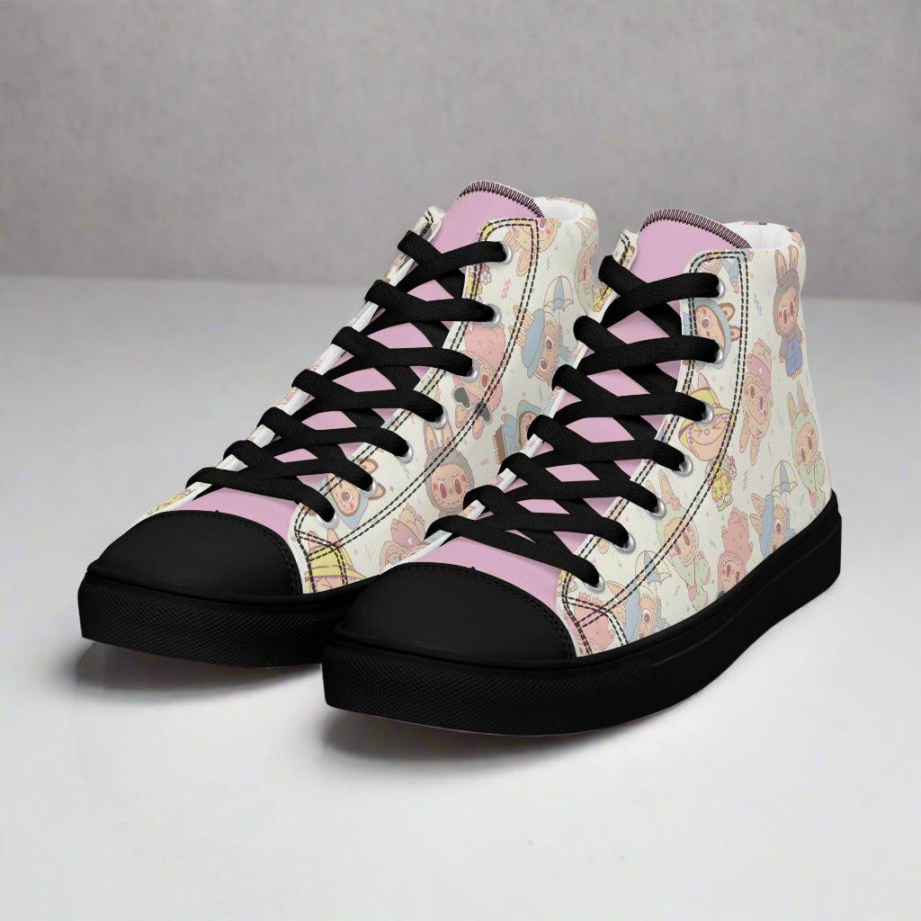 Labubu Monsters | Women High Top Sneakers - Etsy
