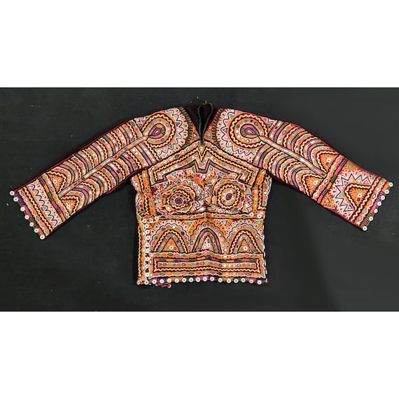 Rabari-work woman dress from Kutch, Gujarat