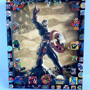 Captain America Custom Frame