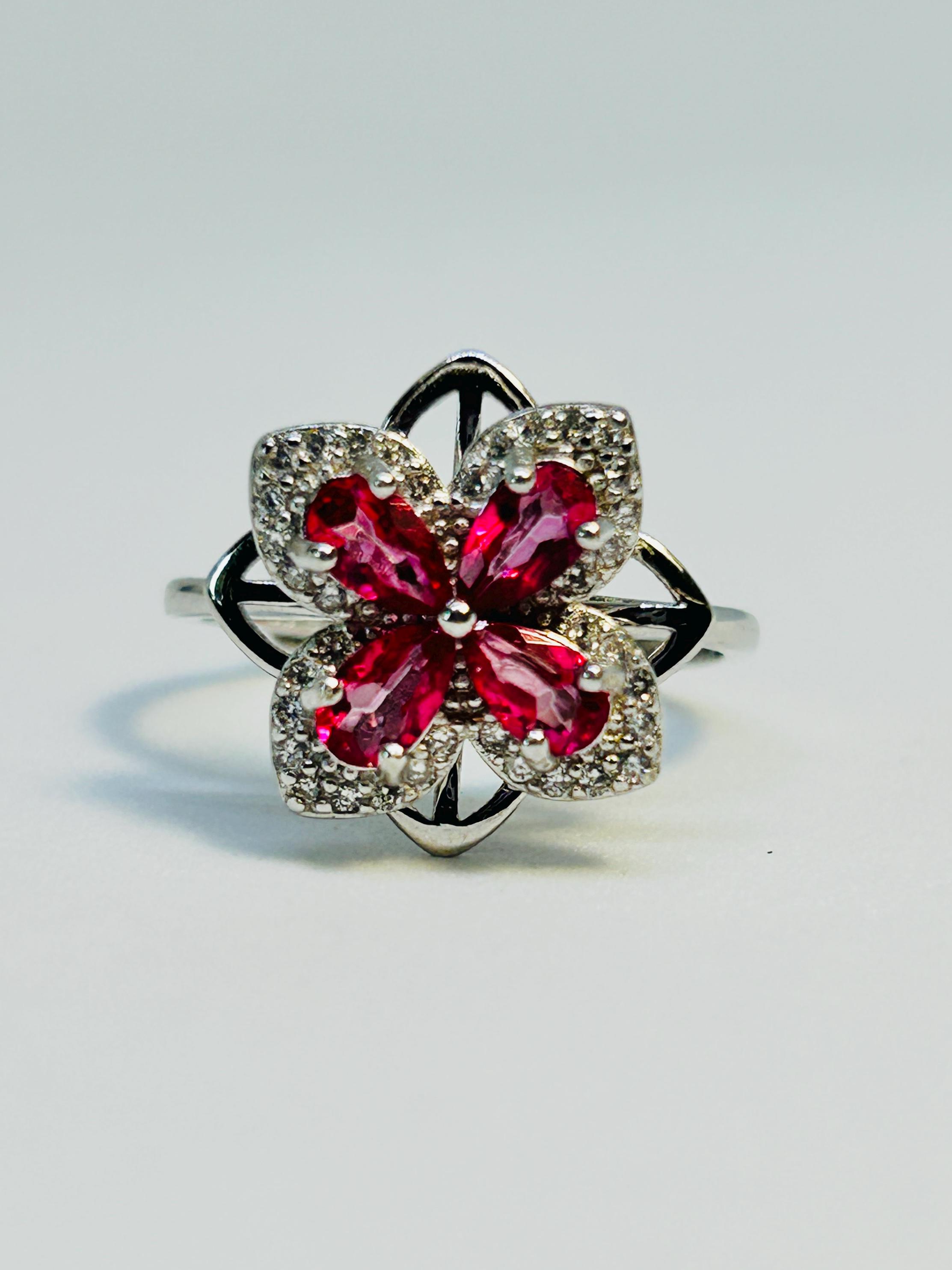 シャンカリジュエリー ピンクトパーズシルバーリング シャンカリジュエリー ピンクトパーズシルバーリング シャンカリ