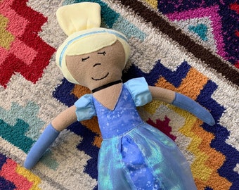Blue Princess Doll