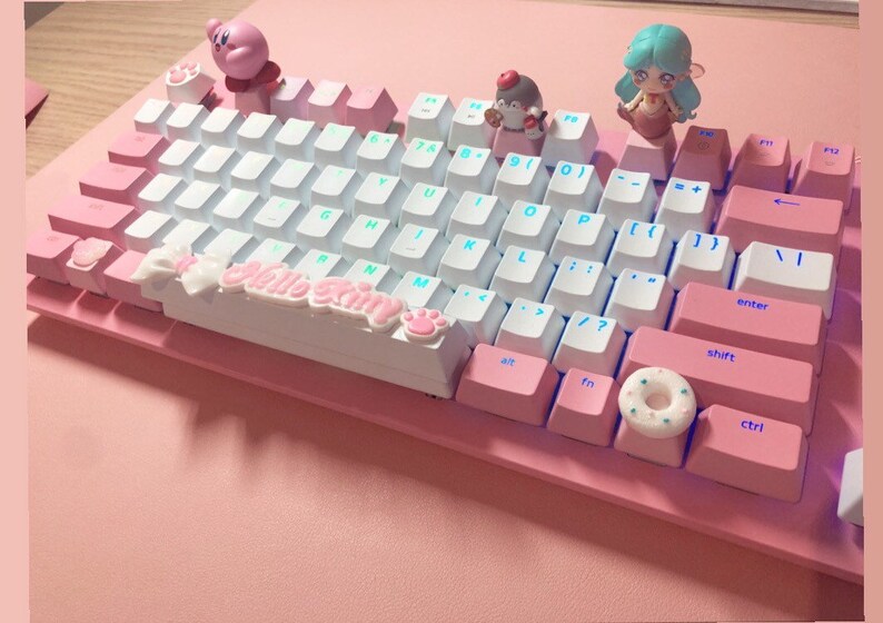 Hello Kitty Keycap Etsy