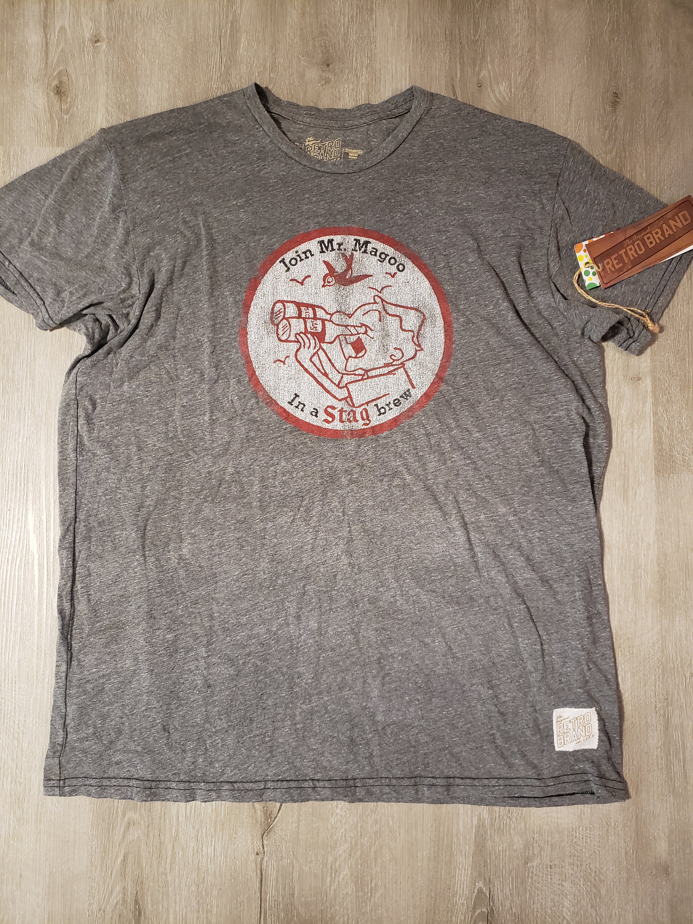 Stag Beer Vintage Style T shirt mens XXL Etsy