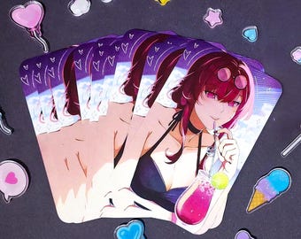 Honkai Star Rail Summer Kafka Photocard