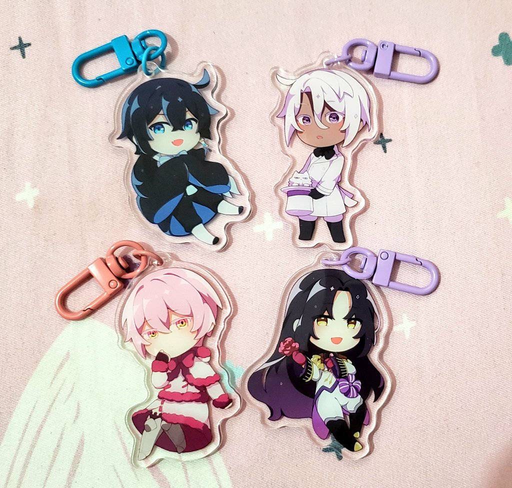 Anime Kitties Mini Charms PREORDER